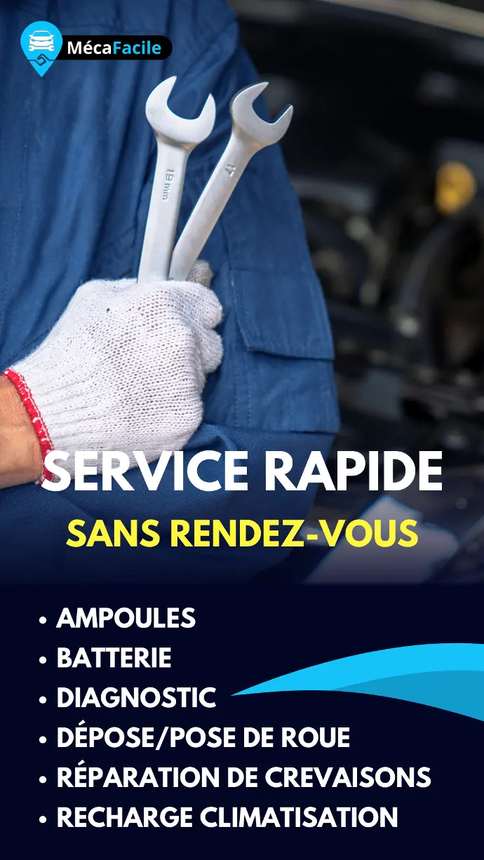 Réparation auto rapide Lexy - Mécafacile