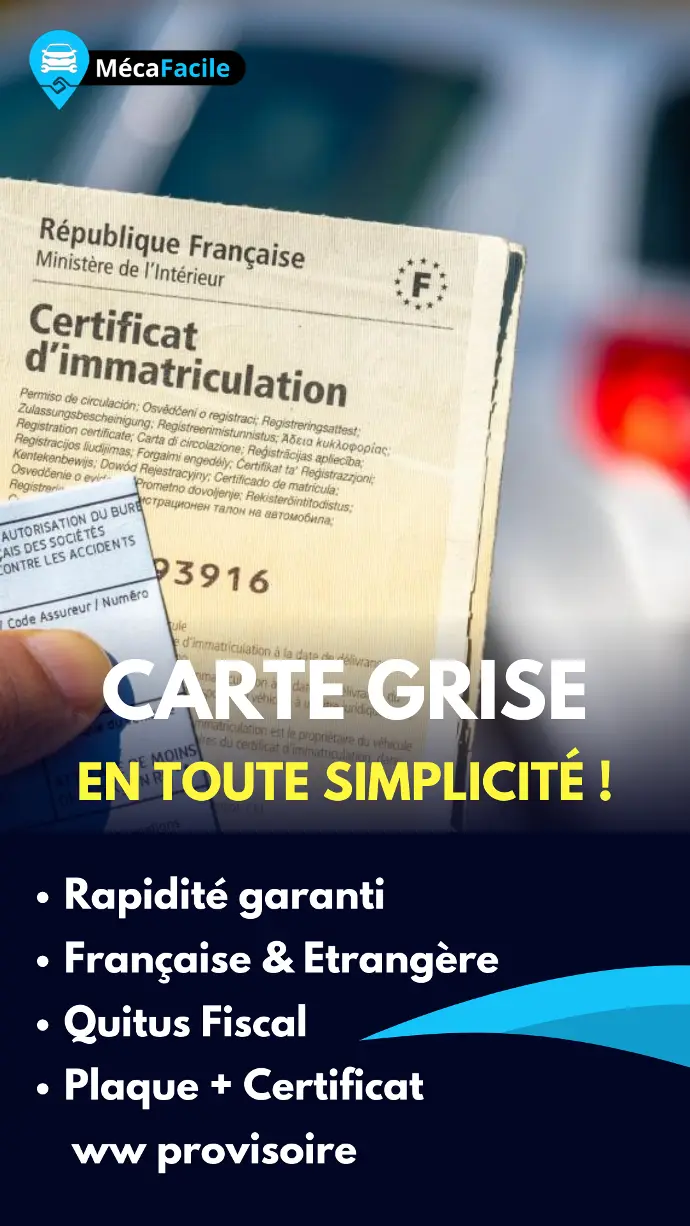 Carte grise Lexy - Mécafacile